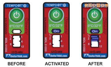 貴陽溫度指示標(biāo)簽 累計(jì)上升時(shí)間/溫度的標(biāo)簽